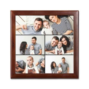 Customized 8"x8" Tile Printing with wooden frame