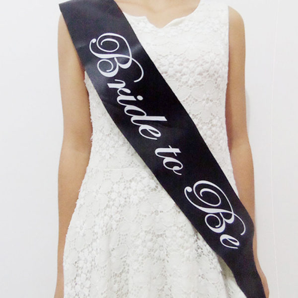 BRIDE TO BE sash in Sri Lanka - Buy online - Free Delivery - Printit.lk