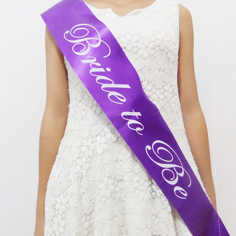 BRIDE TO BE sash in Sri Lanka - Buy online - Free Delivery - Printit.lk