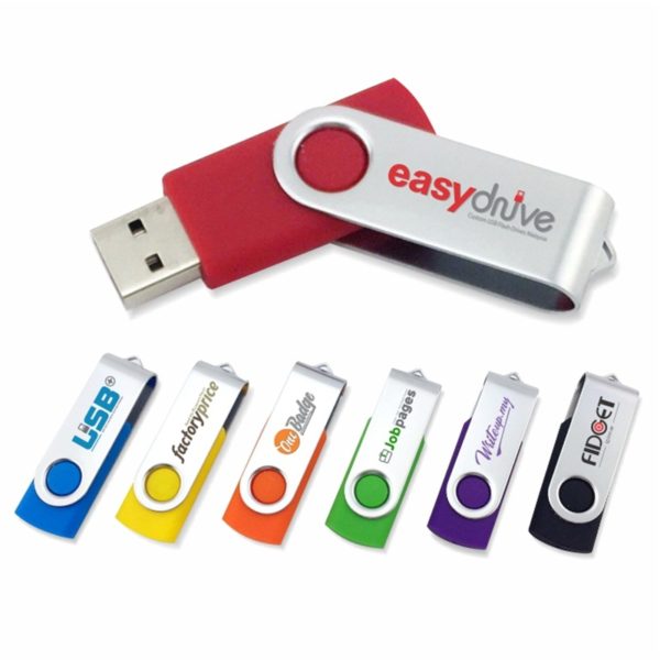 custom logo USB flash drive printing