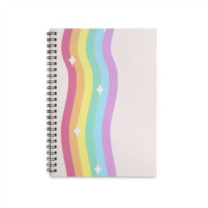 Rainbow Harcover Notebook - NB009
