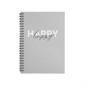 Happy Hardcover Notebook - NB014