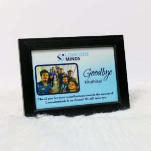 4x6 glass photo frame