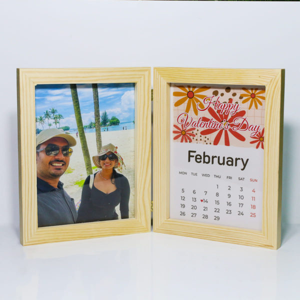 6 x 8 Double Photo Frame with glass