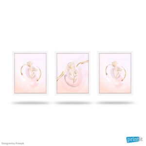 Floral Hand Drawn Wall Art - WA05