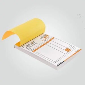 A6 Invoice/ Bill Book Printing - Colour