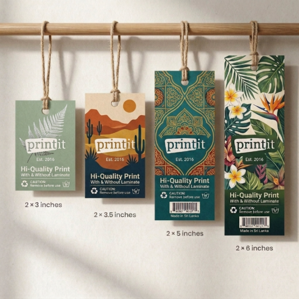 Hang Tags Printing - Rectangle